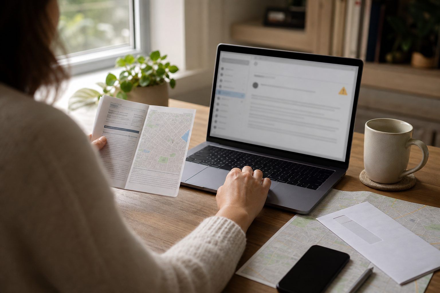 Vérifier l'adresse d'un organisme local et repérer un mail suspect