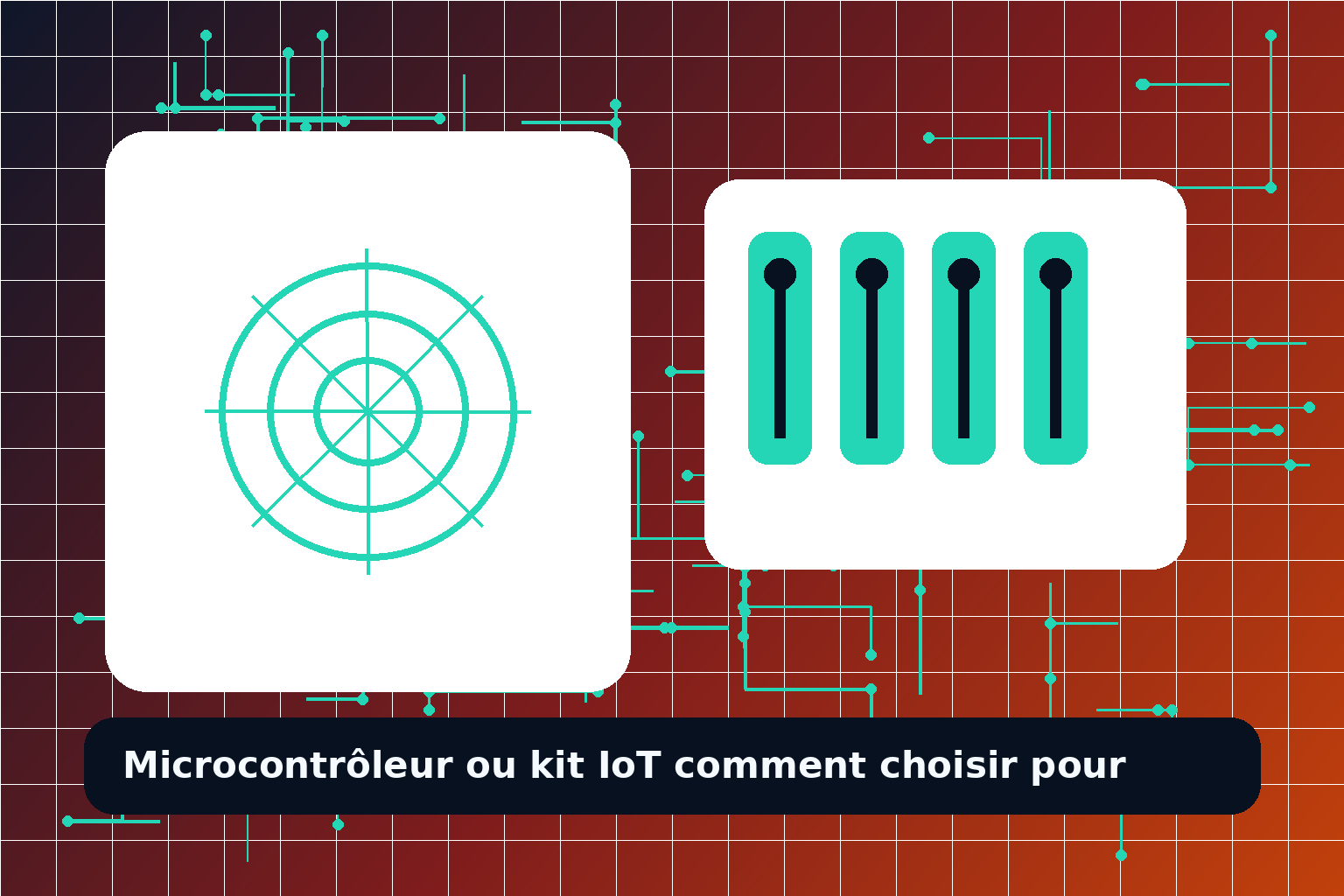 Microcontrôleur ou kit IoT : comment choisir pour un atelier débutant