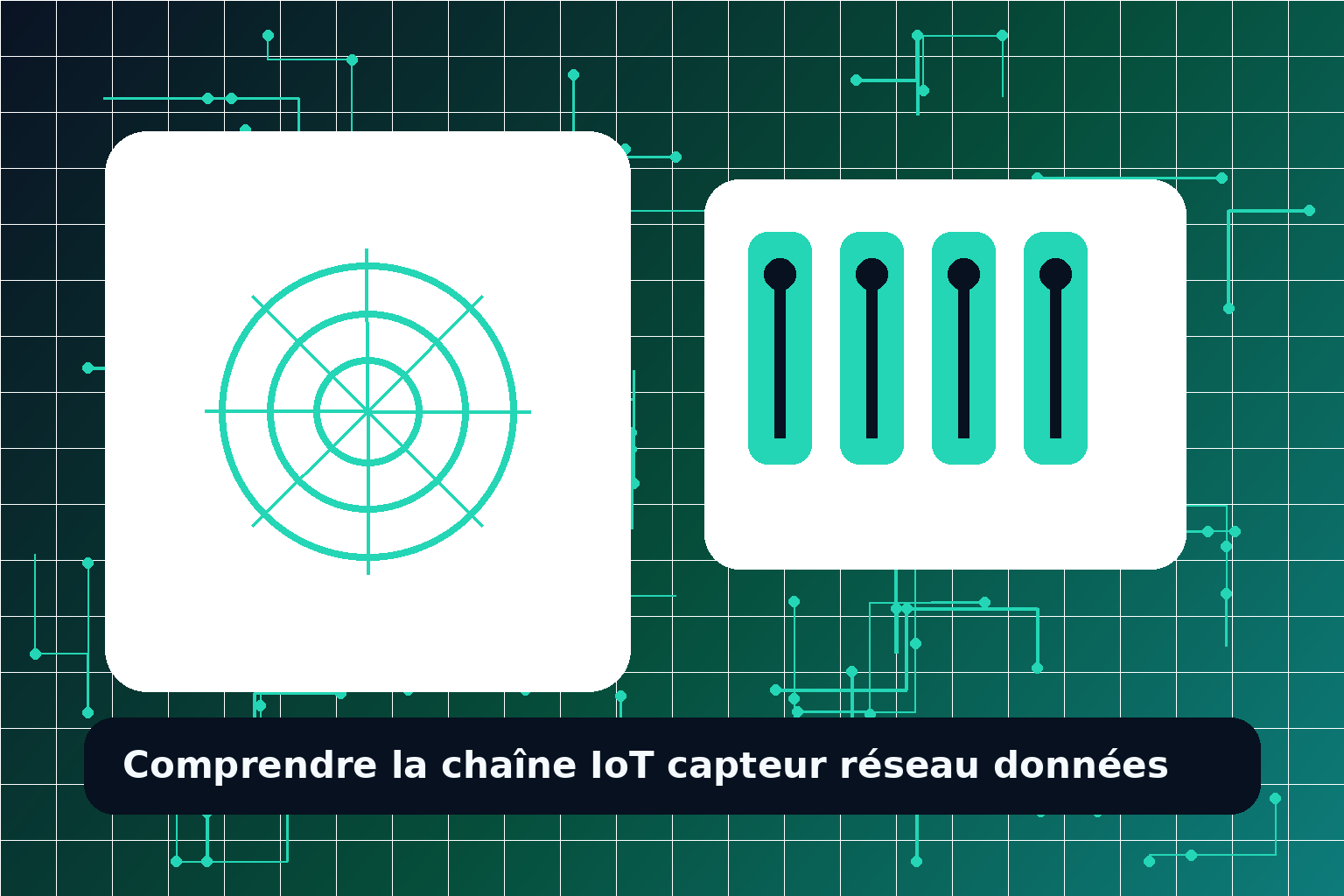 Comprendre la chaîne IoT : capteur, réseau, données et usage